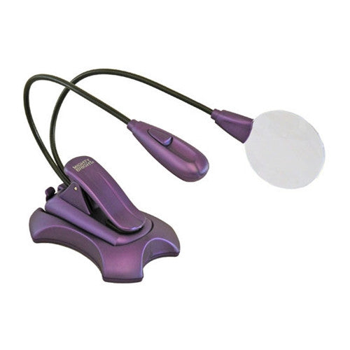 Craft LED Light with Magnifier in Purple Color