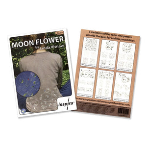 Moon Flower Embroidery CD by Inspira