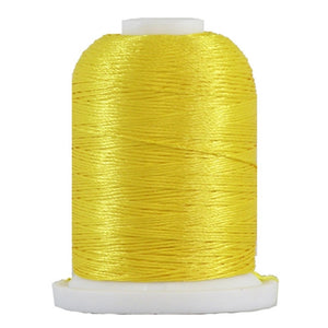 YLI Designer 7 Polyester Floss in Brt. Yellow,250yd