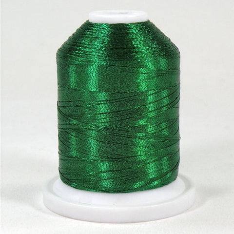 Robison-Anton Metallic in Emerald, 1000yd Spool