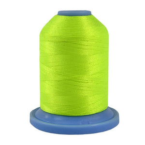 Robison-Anton Polyester in Neon Yellow, 1100yd Spool