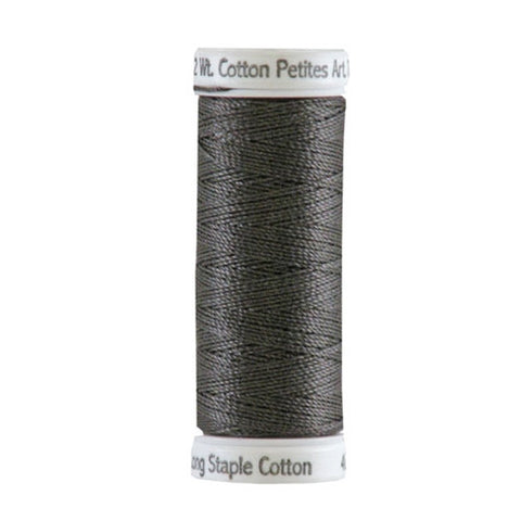 Sulky 12wt Cotton Petites in Almost Black, 50yd
