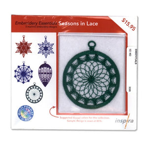 Inspira Embroidery Essentials Season Of Lace Design CD