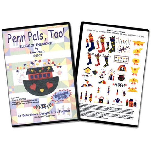 Penn Pals Too Design CD by Inspira