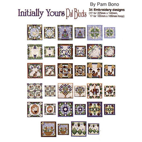 Initially Yours Pal Blocks Design CD by Inspira
