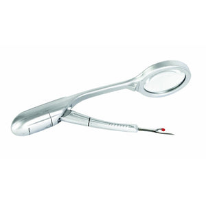 LED Lighted Seam Ripper & Magnifier, 5.5", Ergo Handle