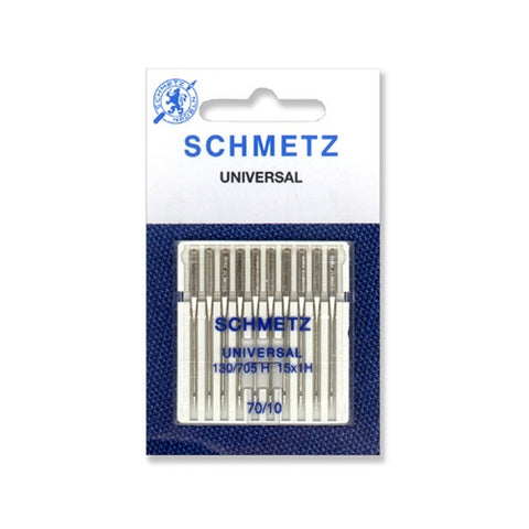 70/10 Schmetz Universal Needle in a Carded 10 Pack