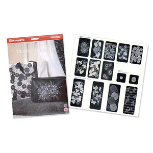 Black & White Art Embroidery CD #205