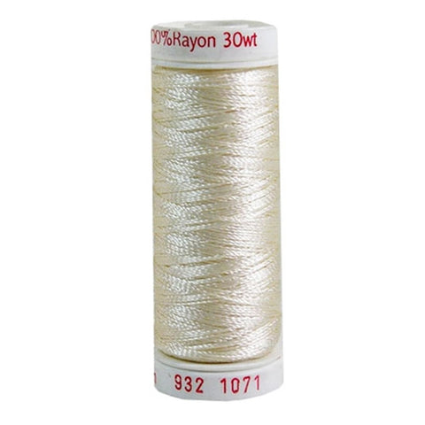 Sulky 30wt Rayon in Off White, 180yd Spool