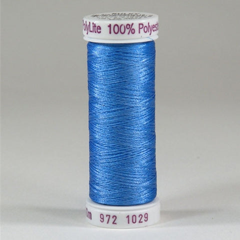 Sulky 60wt PolyLite in Medium Blue, 440yd Spool