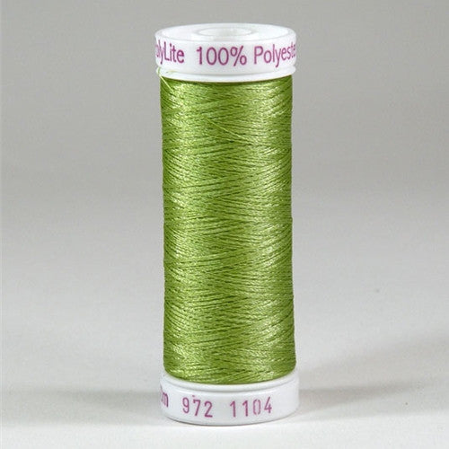 Sulky 60wt PolyLite in Pastel Yellow-Green, 440yd Spl