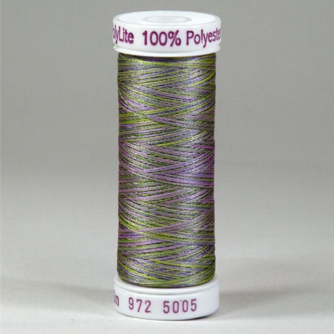 Sulky 60wt PolyLite in Multi-Color Lilac Field
