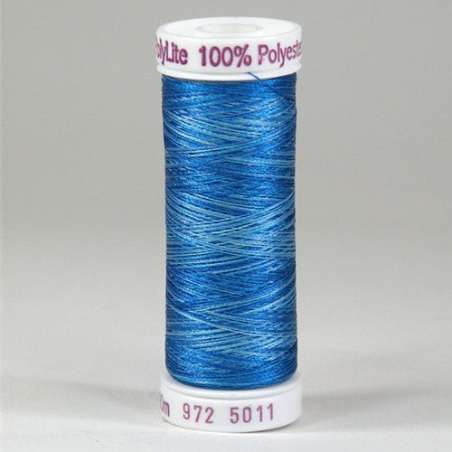 Sulky 60wt PolyLite in Multi-Color Blueberry Shake