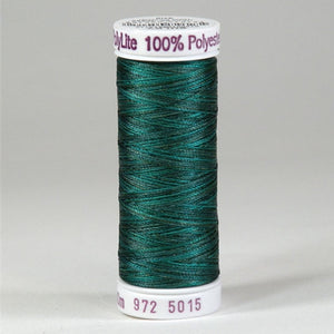 Sulky 60wt PolyLite in Multi-Color Teal Tango