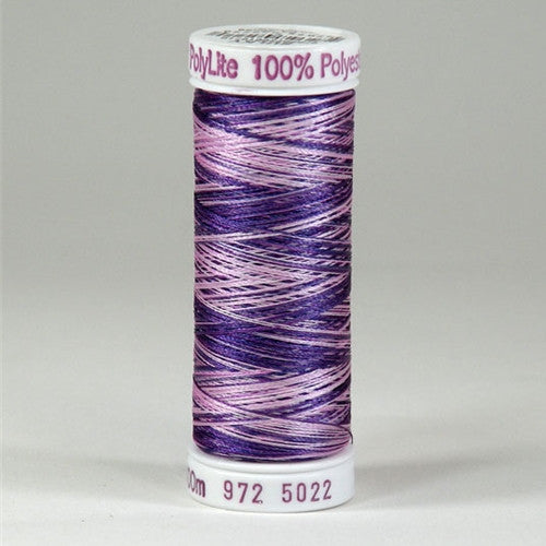 Sulky 60wt PolyLite in Multi-Color Purple Rain