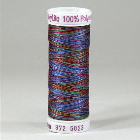 Sulky 60wt PolyLite in Multi-Color Mardi Gras
