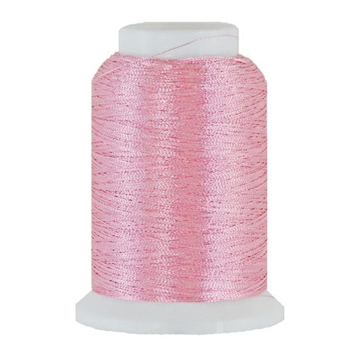 Artistic 40/2 Metallic Thread in Pink, 1000yd