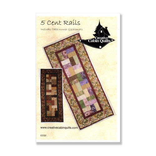 5 Cent Rails by Creative Cabin Quilts