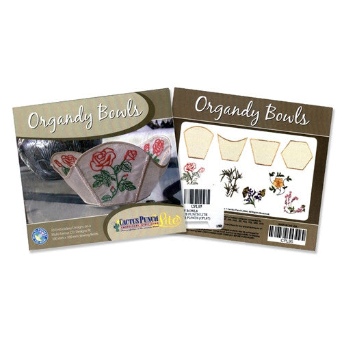 Organdy Bowls Embroidery CD by Cactus Punch