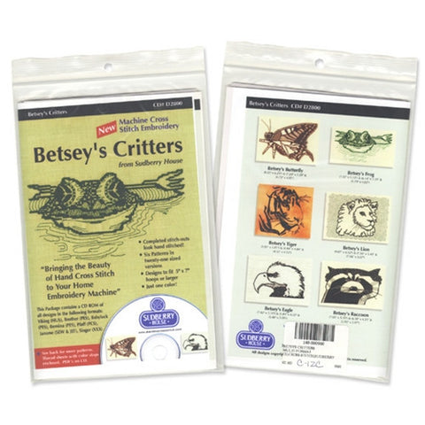 Betsey's Critters CD by Sudberry House