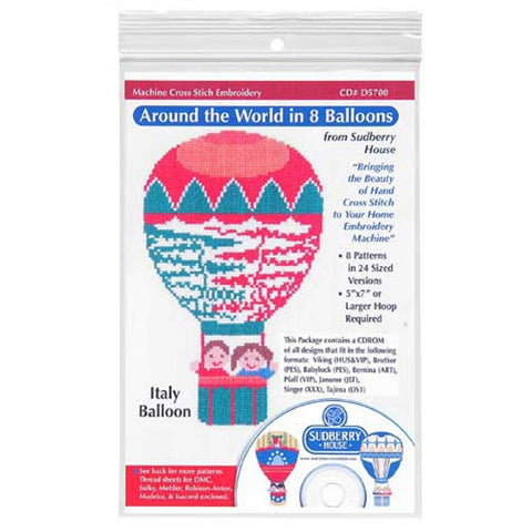 Around the World in 8 Balloons CD by Sudberry House