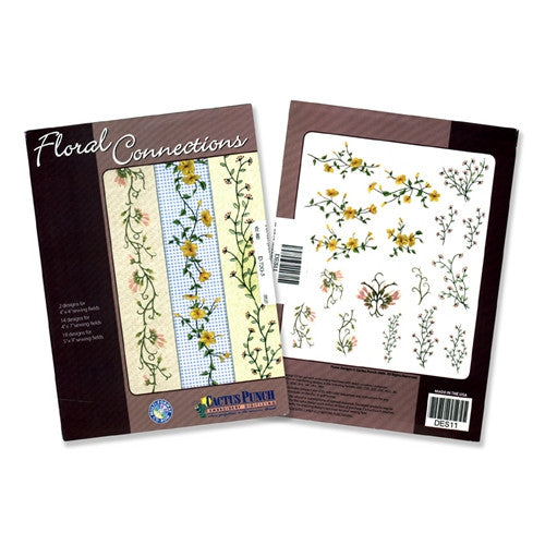 Floral Connections Embroidery CD by Cactus Punch