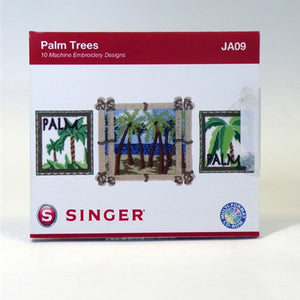 Palm Trees Embroidery CD by Singer