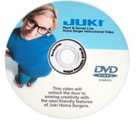 Juki Model 600 Series Serger Instructional DVD