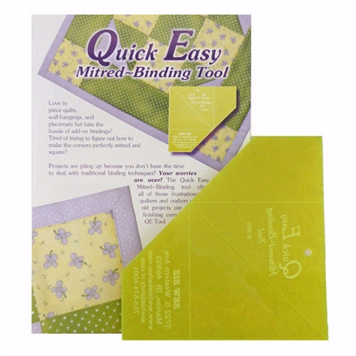 Quick Easy Mitered Binding Tool by Sew Biz