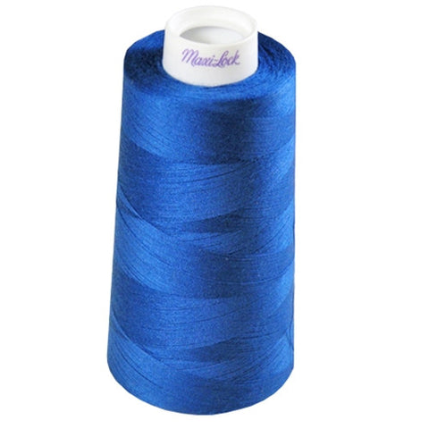 Maxilock Serger Thread in Blue, 3000yd Spool