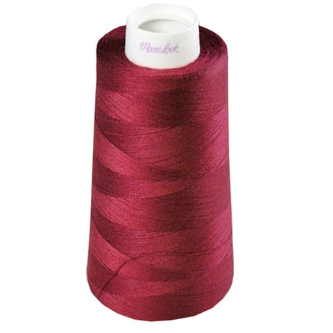 Maxilock Serger Thread in Red Currant, 3000yd Spool