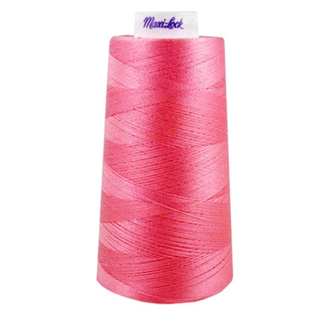 Maxilock Serger Thread in Medium Pink, 3000yd Spool
