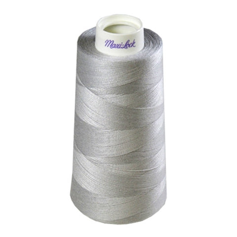 Maxilock Serger Thread in Silver, 3000yd Spool