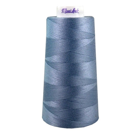 Maxilock Serger Thread in Blue Mist, 3000yd Spool
