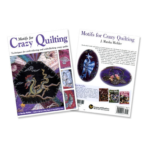 Motifs for Crazy Quilting Book by J Marsha Michler