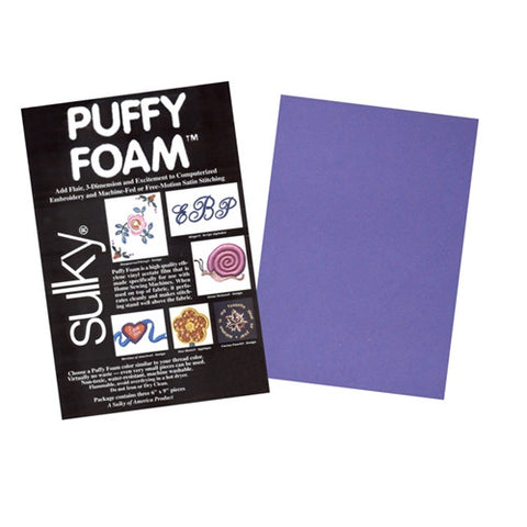 3mm Purple Puffy Foam