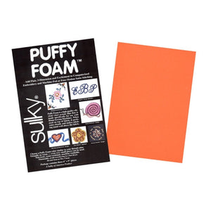3mm Orange Puffy Foam