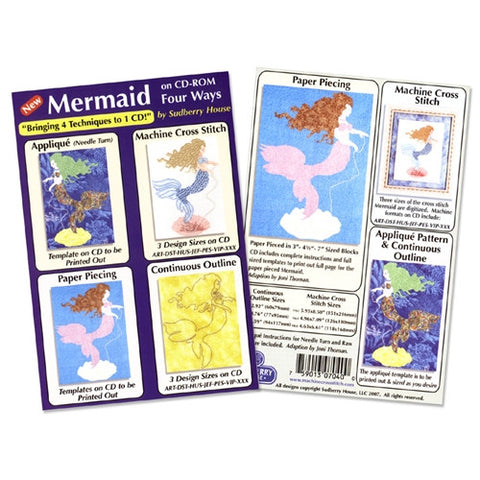 Mermaid Four Way Design CD by Sudberry House