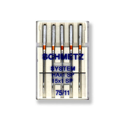 75/11 Schmetz Universal Special Point Needle in 5 Pack