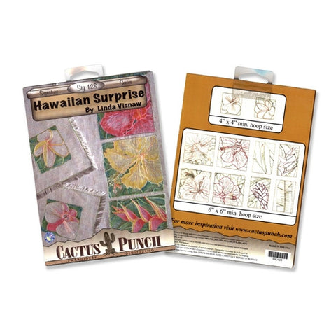 Hawaiian Surprise Embroidery CD by Cactus Punch