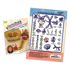 Blossoms, Bugs & Borders Embroidery CD by Cactus Punch