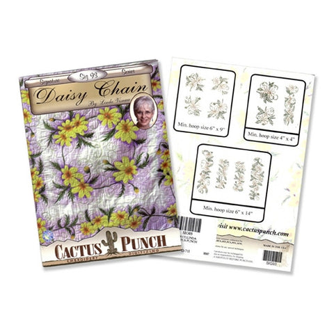 Daisy Chain Embroidery CD by Cactus Punch