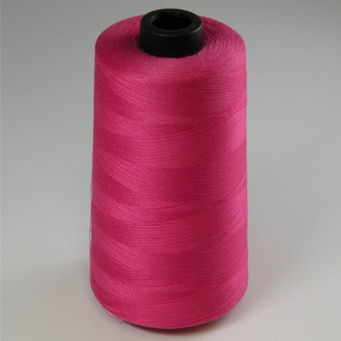 Spun Polyester in Hot Pink, 6000yd Spool