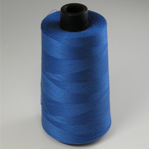 Spun Polyester in Royal Blue, 6000yd Spool