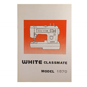 Instruction Book for White 1570 Classmate