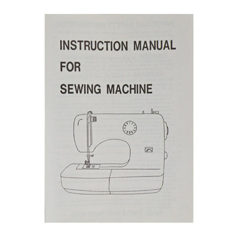 Instruction Book for White W2000 Sewing Machine
