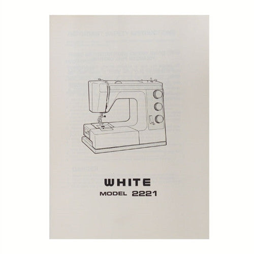 Instruction Book White 2221
