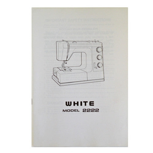 Instruction Book White 2222