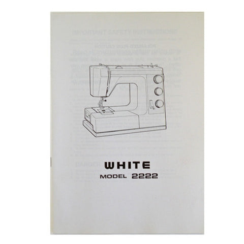 Instruction Book White 2222