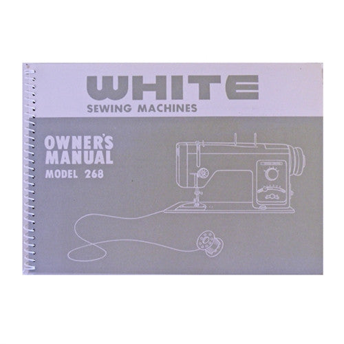 Instruction Book for White 268